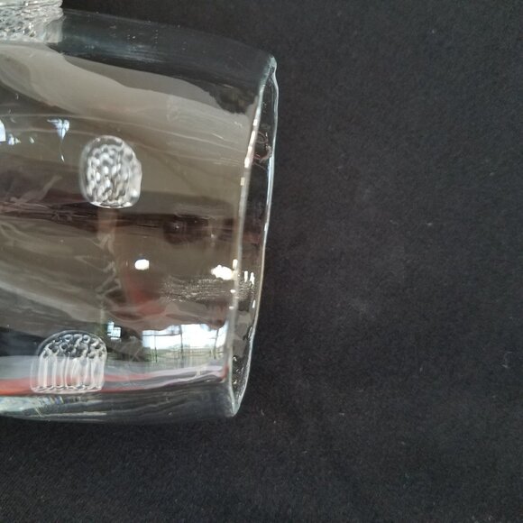 2 Juliska Cameron Double Old Fashioned Glasses READ Clear Glass 4"X4" (a) - Picture 14 of 16